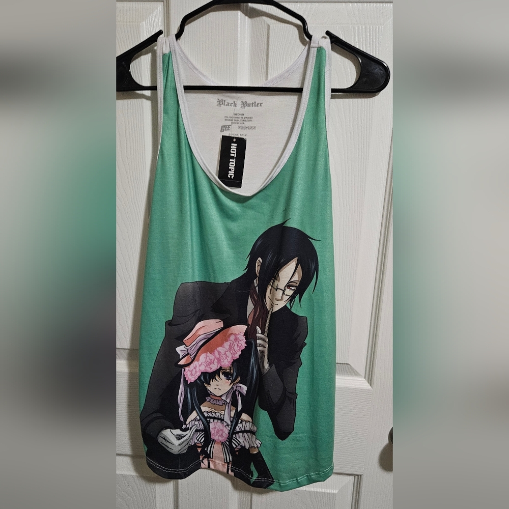 Black butler tank top